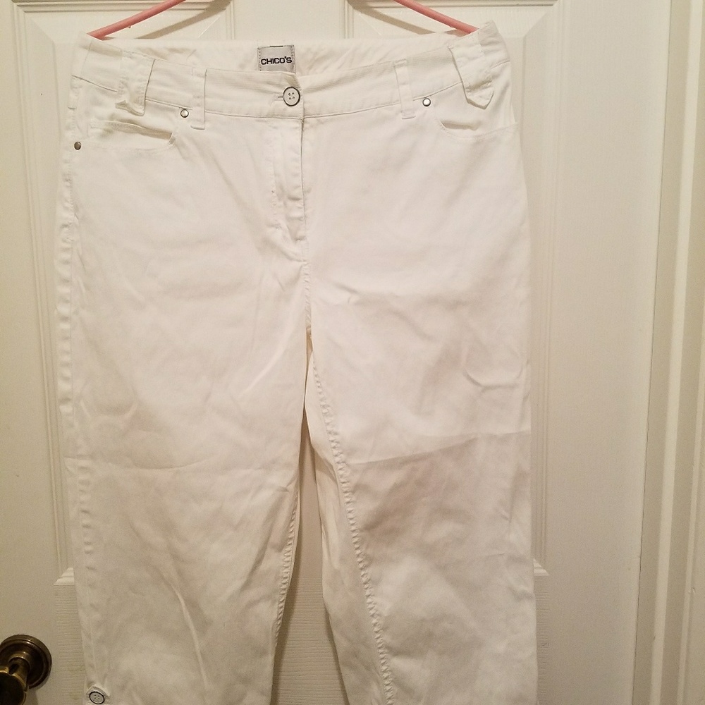 White pants by Chico's